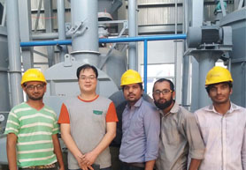 磨粉機(jī)安裝現(xiàn)場(chǎng)